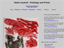 Tablet Screenshot of helencantrell.com